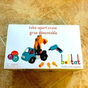 Battat Take apart crane kids set